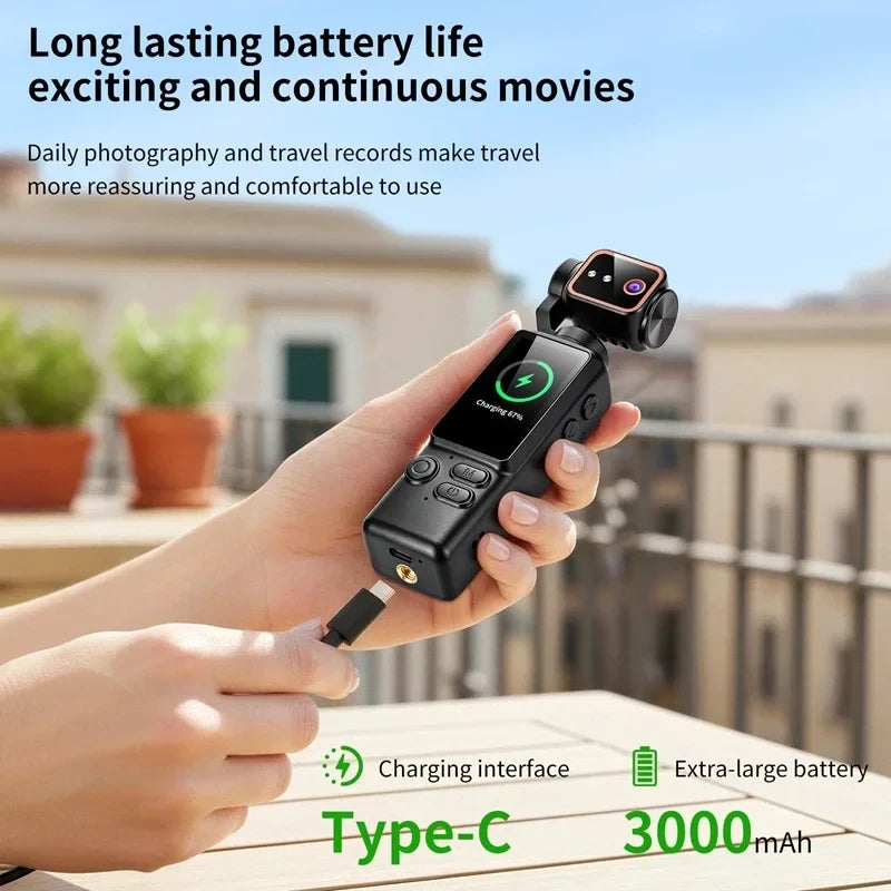 4K Pocket Vlog Camera
