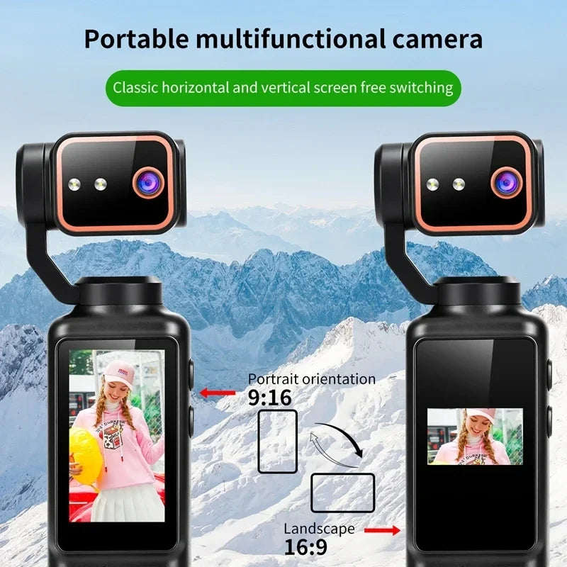 4K Pocket Vlog Camera